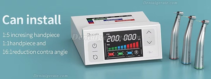 CICADA E-Type Mikromotor zahnmedizin (b&uuml;rstenloser interner spr&uuml;h motor)